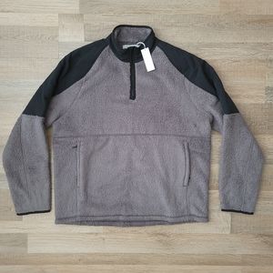 Outerknown Skyline Sweater Men's XL NWT Quarter Zip Fleece